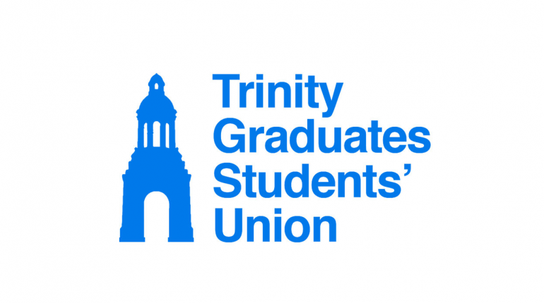The logo of Trinity Graduate Students' Union (GSU).
