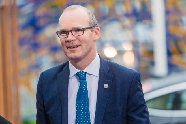 A picture of Simon Coveney dating from 2017.
